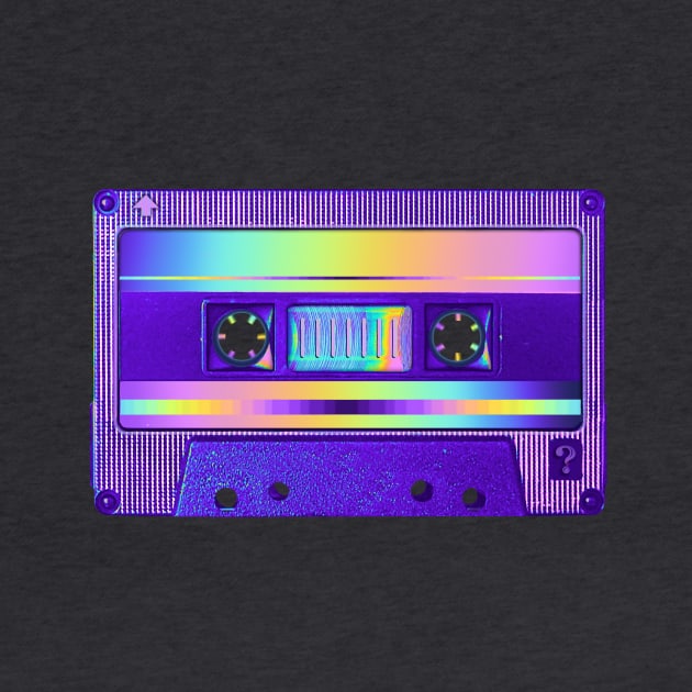 Extreme Purple Cassette Tape by dinaaaaaah